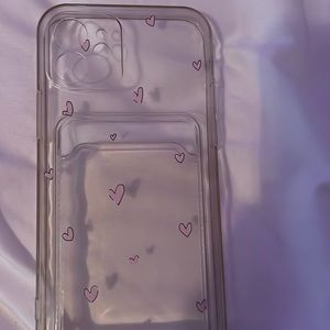 this is a amazon iphone 12 wallet case used in phone for a while